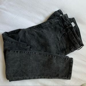 Black high waisted jeggings